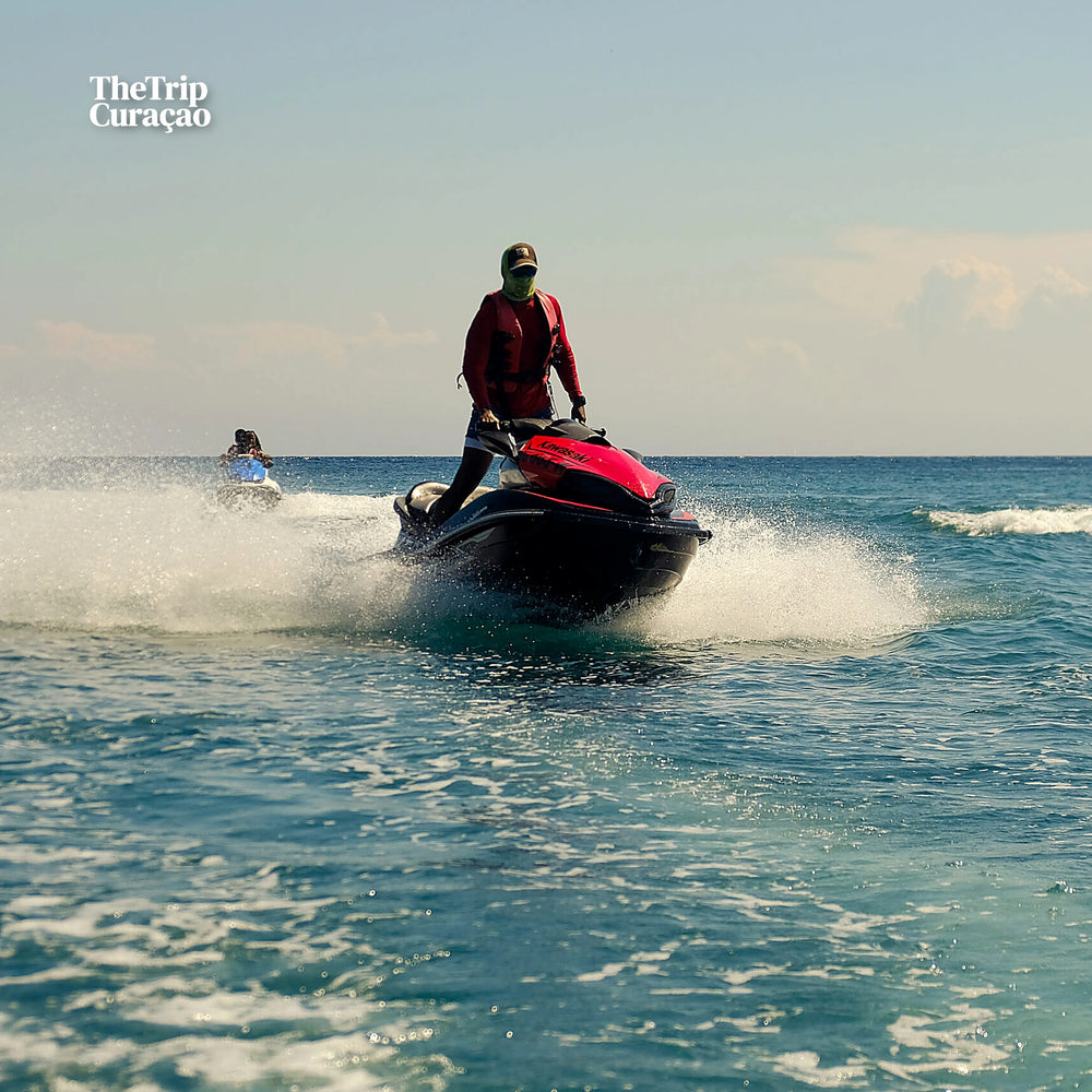 Jet ski rental Piscadera Bay