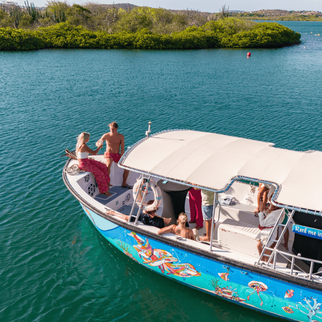Private Boat Trip Spanish Water Curaçao