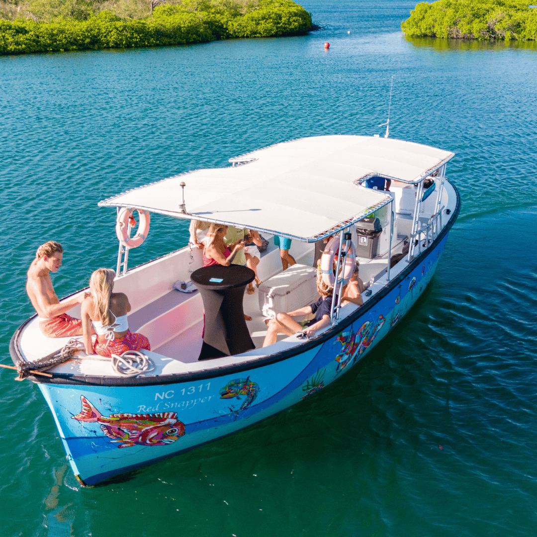 Private Boat Trip Spanish Water Curaçao