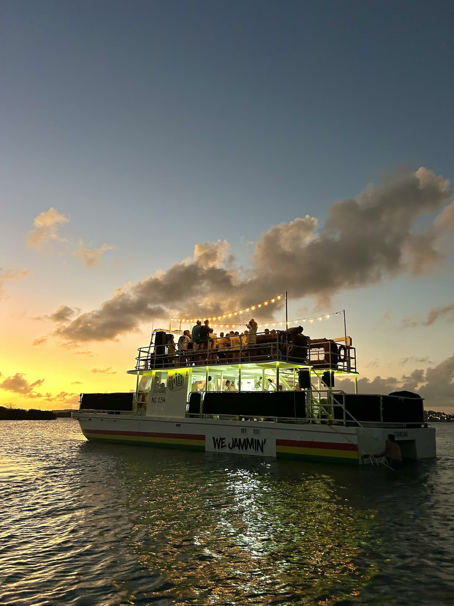Sunset Sail catamaran