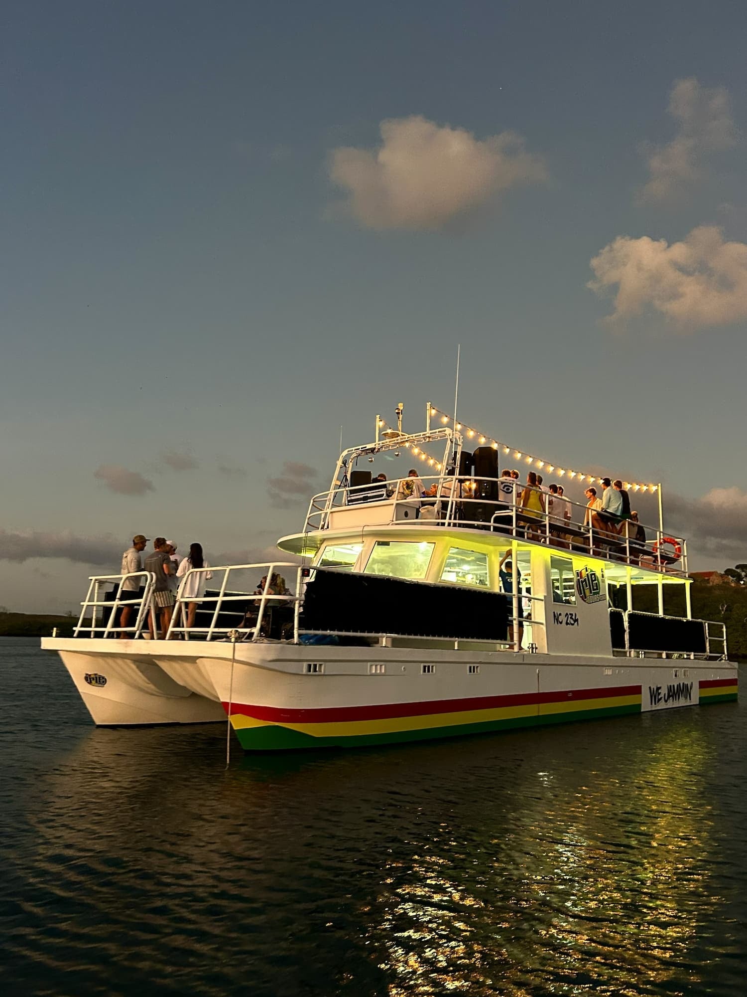 Sunset Sail catamaran