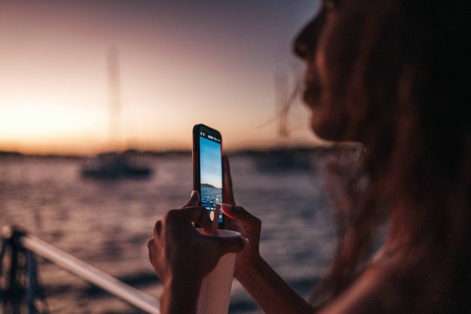 Sunset Sail catamaran