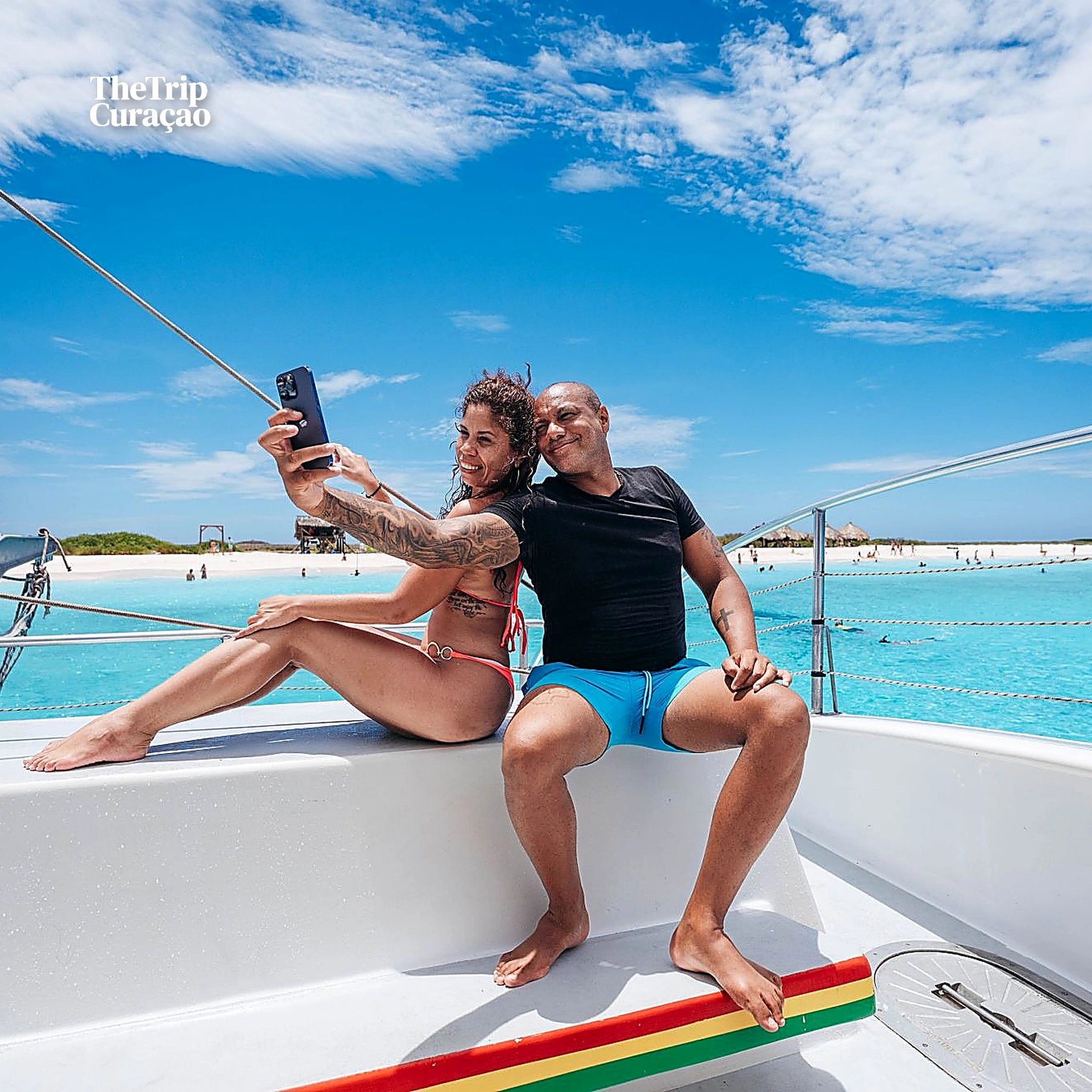 Klein Curaçao catamaran adventure