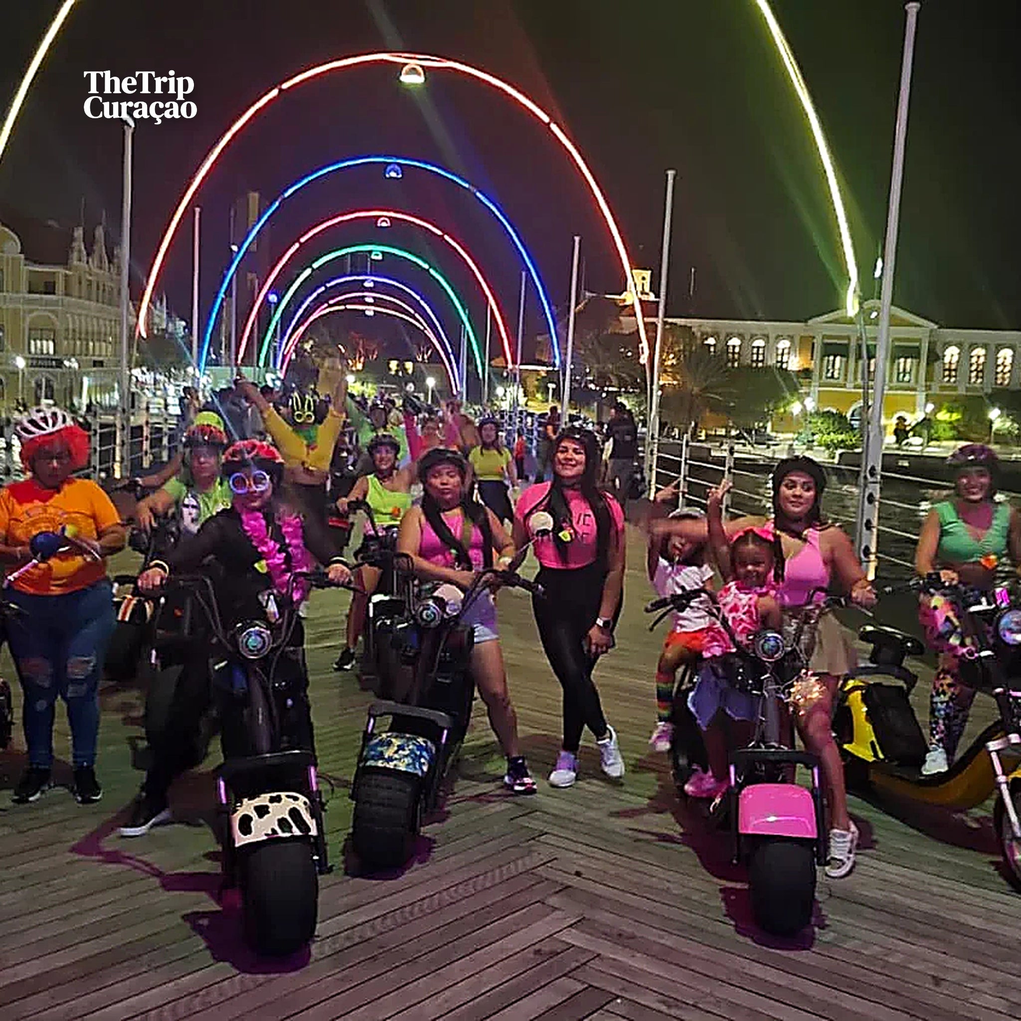 City E-bike Ride Curaçao combo tour