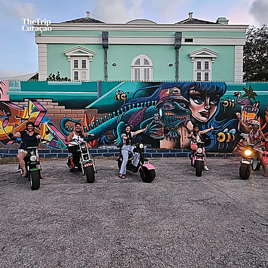 City E-bike Ride Curaçao combo tour