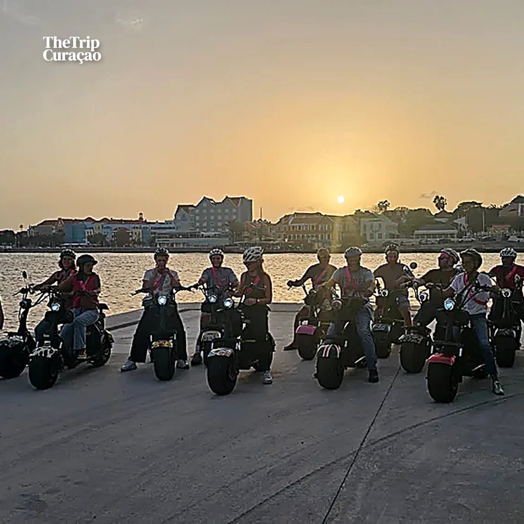 City E-bike Ride Curaçao combo tour