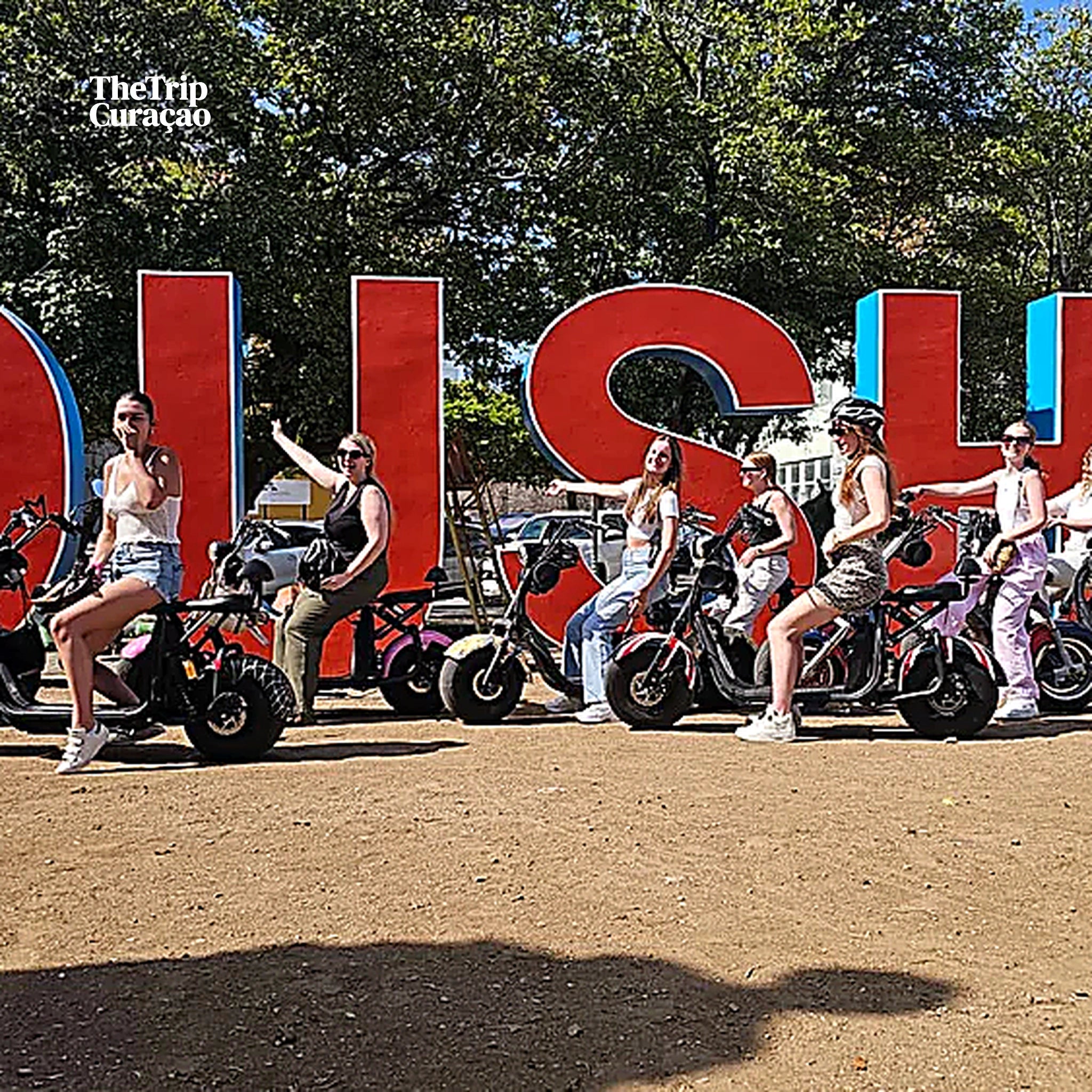 City E-bike Ride Curaçao combo tour