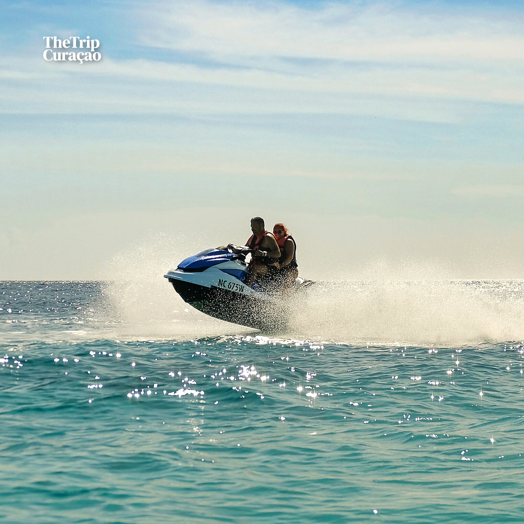 Jet ski rental Piscadera Bay