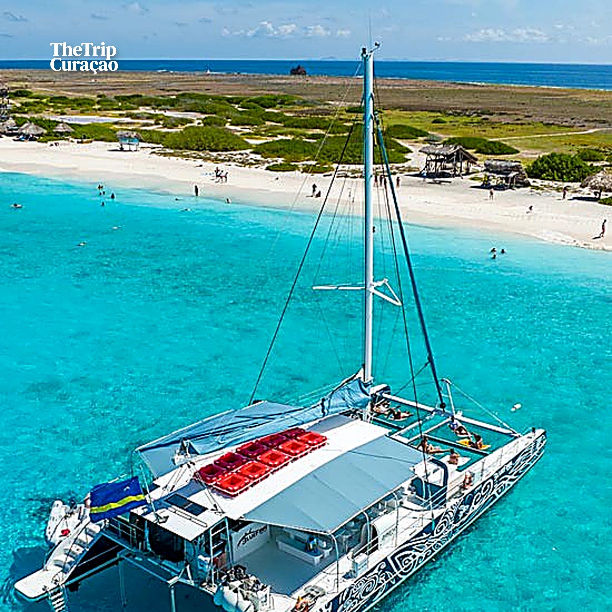 Klein Curacao Day Trip including Premium Open Bar and BBQ-Lunch