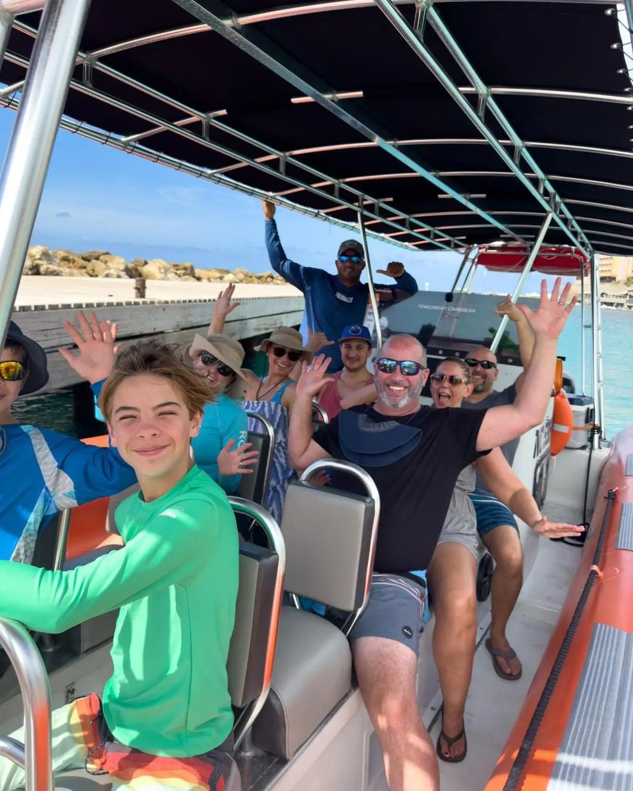 Klein Curaçao powerboat caribbean