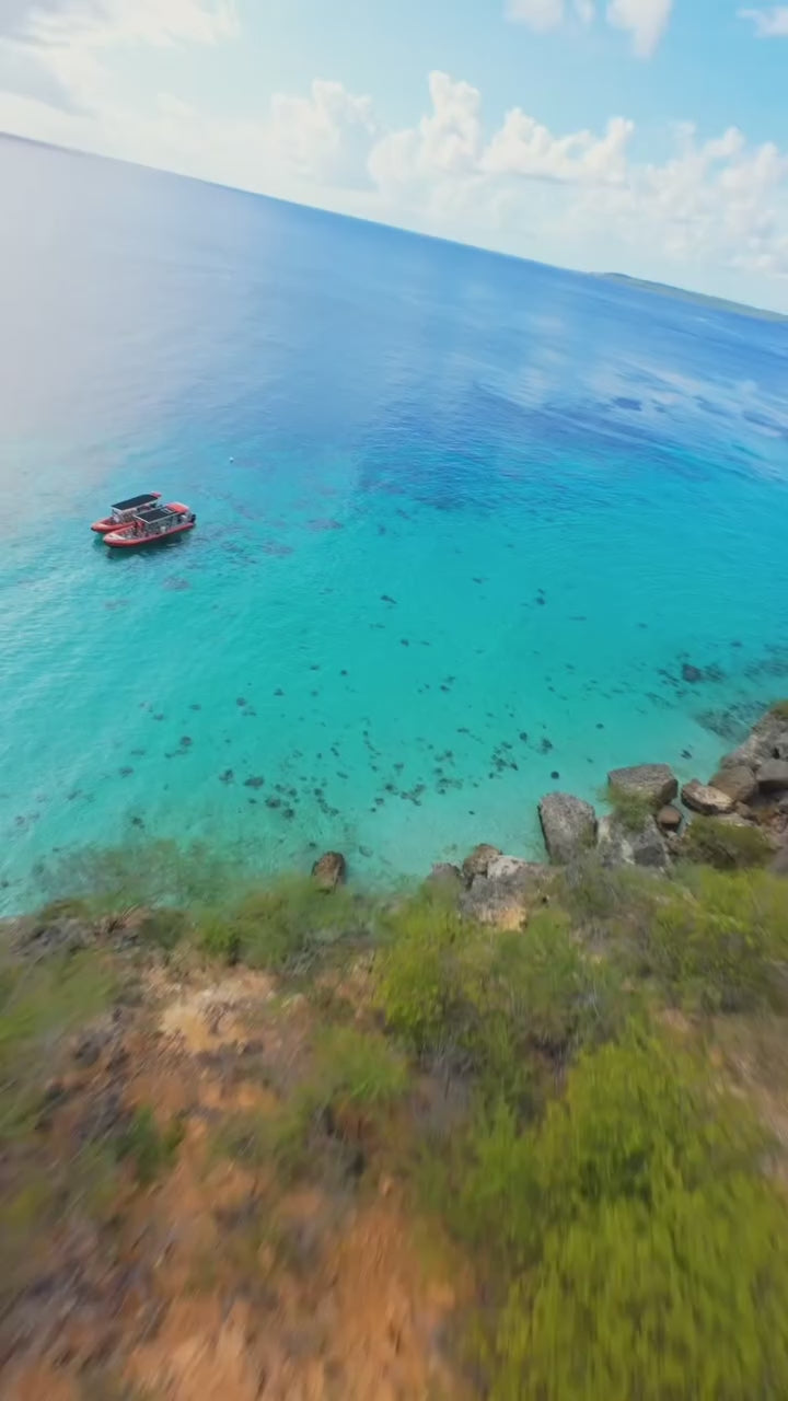 Klein Curaçao powerboat caribbean