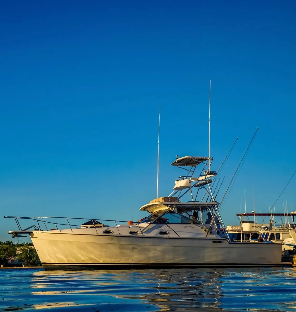 8 hours fishing 38ft Offshore yacht